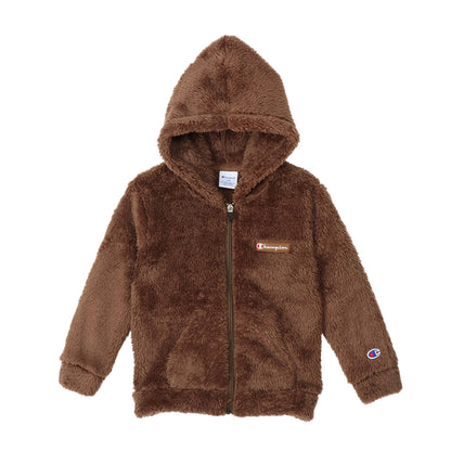 チャンピオン キッズ フリース ジップパーカー 100cm～160cm champion 子供 ジャケット 子供服 冬 男の子 女の子 ボーイズ ガールズ パーカー (在庫限り)