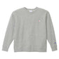Champion チャンピオン キッズ スウェット トレーナー 綿100% 裏毛 クルーネック 丸首 長袖 フレンチテリー ロゴ刺繍 ワンポイント 子供 子ども ジュニア 男の子 女の子 100cm～160cm ユニセックス トップス 通学 普段着 部屋着 ルームウェア 春 秋