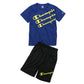 チャンピオン Tシャツ パンツ 上下 セットアップ キッズ 男の子 こども スポーツウェア トレーニングウェア ロゴ ブランド 黒 紺色 白 赤 130cm～160cm champion 130 140 150 160 トップス ボトムス ボーイズ 子供 子ども (在庫限り)