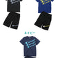 チャンピオン Tシャツ パンツ 上下 セットアップ キッズ 男の子 こども スポーツウェア トレーニングウェア ロゴ ブランド 黒 紺色 白 赤 130cm～160cm champion 130 140 150 160 トップス ボトムス ボーイズ 子供 子ども (在庫限り)