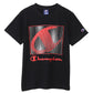 チャンピオン Tシャツ キッズ ジュニア 半袖 スポーツ 綿 コットン ロゴ ブランド スポーツウェア 黒 青 白 130cm～160cm (champion 130 140 150 160 トップス ボーイズ こども 男の子 女の子) (在庫限り)