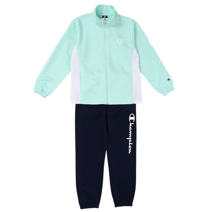 チャンピオン ジャージ 上下 キッズ セットアップ 女の子 男の子 こども スポーツウェア ジャケット パンツ 140cm～160cm 上下セット トレーニングスーツ 110 120 130 140 150 160 子供 子ども ガールズ (在庫限り)