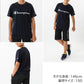 チャンピオン Tシャツ キッズ こども 半袖 スポーツ 吸水速乾 ロゴ ブランド 黒 白 青 紫 110cm～160cm champion トップス ボーイズ 子供 子ども 男の子 女の子 (在庫限り)