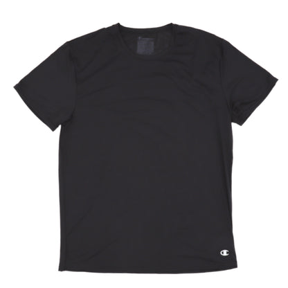 チャンピオン メンズ tシャツ インナー 半袖 メッシュ 吸汗速乾 クルーネック M-LL スポーツ 運動 下着 男性 紳士 肌着 アンダーウェア (在庫限り)