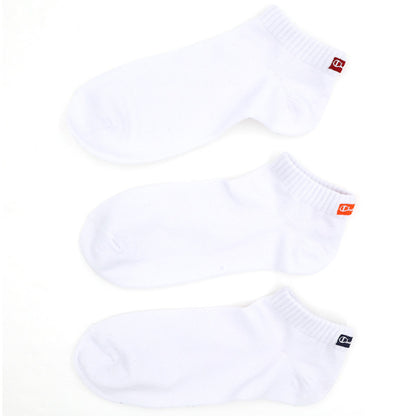 チャンピオン ソックス レディース 3足組 くるぶし 靴下 ワンポイント ロゴ かわいい コットン 黒 白 23-25cm champion 女性 婦人 靴下 23 23.5 24 24.5 25 綿混