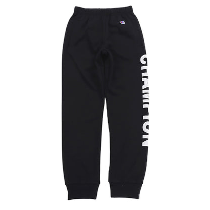 チャンピオン スウェット パンツ キッズ 綿 裏毛 グレー 黒 ネイビー ロゴ ダンス 部屋着 おでかけ おしゃれ アメカジ コーデ 130cm～160cm (champion 秋冬 こども 男の子 女の子 ジュニア ボトムス シャツ ルームウェア 130 140 150 160) (在庫限り)