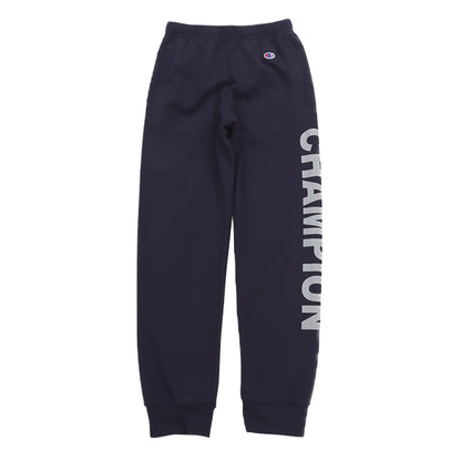 チャンピオン スウェット パンツ キッズ 綿 裏毛 グレー 黒 ネイビー ロゴ ダンス 部屋着 おでかけ おしゃれ アメカジ コーデ 130cm～160cm (champion 秋冬 こども 男の子 女の子 ジュニア ボトムス シャツ ルームウェア 130 140 150 160) (在庫限り)