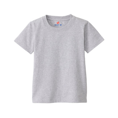 キッズ Tシャツ 半袖 綿100% クルーネック 無地 BEEFY-T ビーフィー 100 120 140 160 子供 子ども 丈夫 男の子 女の子 トップス インナー シンプル 洗濯タグなし 耐久性