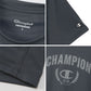 Champion Tシャツ メンズ 半袖 紳士 ウエア シャツ トップス M L XL 吸汗 速乾 抗菌 防臭 紫外線 反射材 ロゴ シンプル ジム