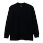 メンズ 長袖Tシャツ 綿100% 裏起毛 クルーネック スムース スエードニット 丸胴 脇縫い目なし タグレス インナー 肌着 ロンT 長袖シャツ 保温 暖かい 防寒 秋冬 コットン M L XL アメリカ綿 リブ袖口 タックイン 普段着 カジュアル Hanes ヘインズ