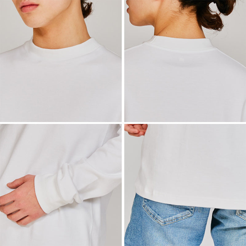 ヘインズ 長袖 シャツ 綿100% メンズ レディース インナー tシャツ トップス 秋冬 裏起毛 クルーネック M L XL 暖かい あったか コットン インナーシャツ