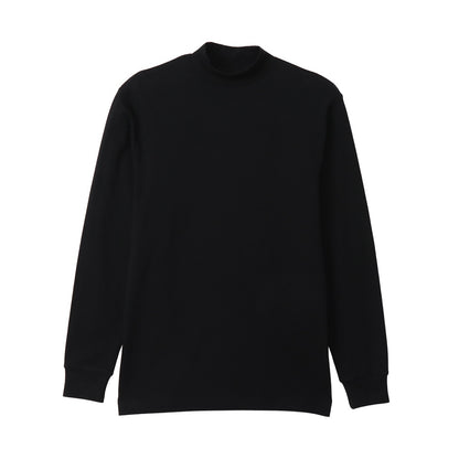 ヘインズ 長袖 シャツ 綿100% メンズ インナー tシャツ トップス 秋冬 裏起毛 ハイネック M L XL 暖かい あったか コットン インナーシャツ