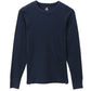 ヘインズ BEEFY ビーフィー メンズ サーマル クルーネック ロングスリーブ S～XL Hanes ワッフル生地 ヘビーウェイト トップス 長袖Tシャツ 男性 丈夫 無地 BEEFY-T