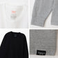 メンズ ヘインズ クルーネック ロングスリーブ Tシャツ M～LL 長袖シャツ 丸首 ロングTシャツ メンズシャツ メンズインナー 長袖インナー トップス 大きいサイズ