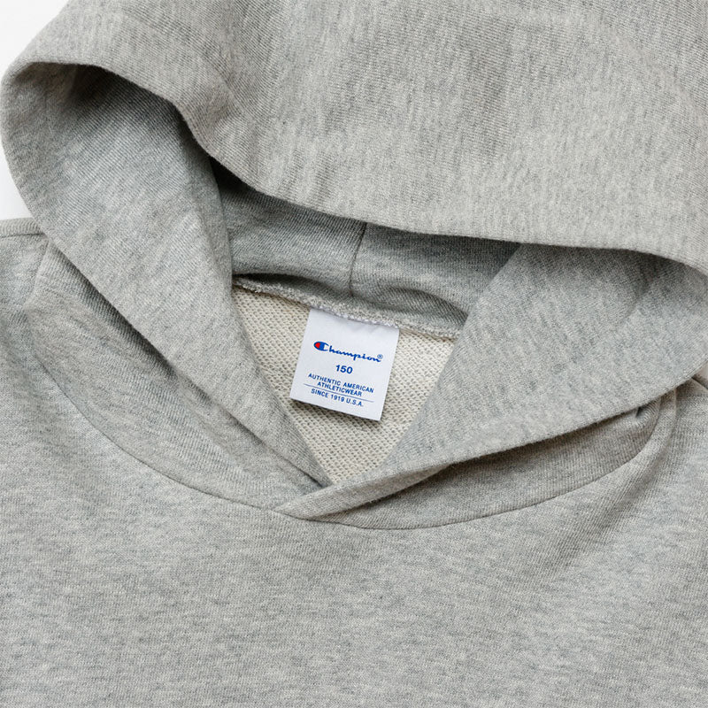 Champion パーカー キッズ 綿100% 裏毛 スウェット フーディー 長袖 子供服 フード付き ロゴ刺繍 男の子 女の子 ジュニア ユニセックス 小学生 中学生 通学 普段着 カジュアル 130cm～160cm トップス おしゃれ 春 秋 冬 アメリカ綿 フーデッド