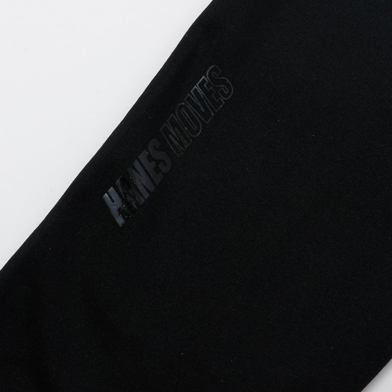 Hanes ヘインズ メンズ ロングタイツ 裏起毛 ソフトコンプレッション 吸汗速乾 UVカット ストレッチ 保温 スパッツ レギンス インナー 防寒 秋冬 スポーツ トレーニング M～LL ランニング アクティブウェア 普段着 重ね着 Hanes MOVES ヘインズムー