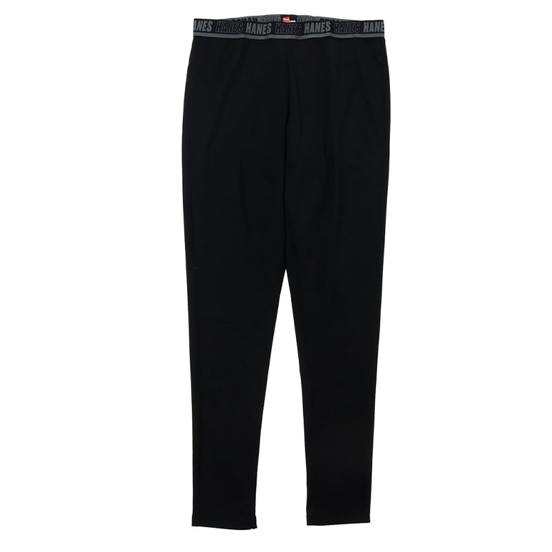 Hanes ヘインズ メンズ ロングタイツ 裏起毛 ソフトコンプレッション 吸汗速乾 UVカット ストレッチ 保温 スパッツ レギンス インナー 防寒 秋冬 スポーツ トレーニング M～LL ランニング アクティブウェア 普段着 重ね着 Hanes MOVES ヘインズムー