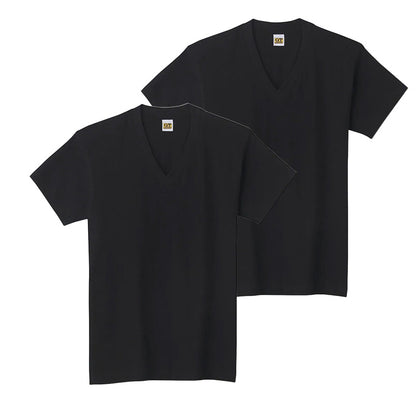 グンゼ 綿100% メンズ インナー 半袖 Vネック Tシャツ 2枚組 M～LL GUNZE GTホーキンス 下着 インナーシャツ tシャツ 男性 紳士 V首 肌着 インナー M L LL