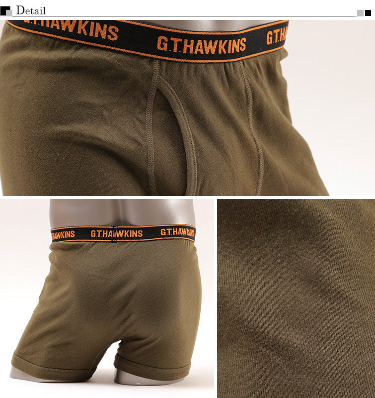 グンゼ 綿100% ボクサーブリーフ (前あき) 2枚セット M～LL (メンズ 下着 ボクサーパンツ ボクサー パンツ インナー 綿 GTホーキンス) (在庫限り)