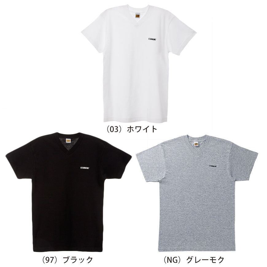 グンゼ 綿100% Tシャツ メンズ インナーシャツ 半袖 vネック M～LL インナー 下着 肌着 綿 白 tシャツ V首 コットン ワンポイント 男性