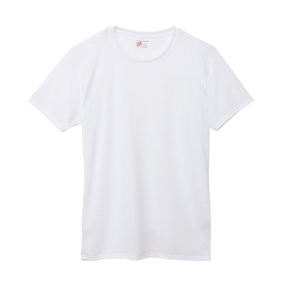 ヘインズ クルーネック Tシャツ メッシュ 2枚組 3L 4L 5L Hanes メンズ 下着 肌着 tシャツ シャツ インナー 半袖 丸首 速乾 スポーツ