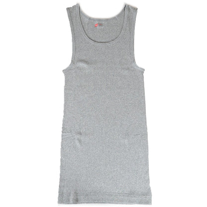 ヘインズ タンクトップ メンズ 綿100％ リブ 2枚組 S～L hanes 肌着 下着 男性 インナーシャツ トップス 紳士 紳士肌着 セット ランニング シャツ インナー 無地 S M L