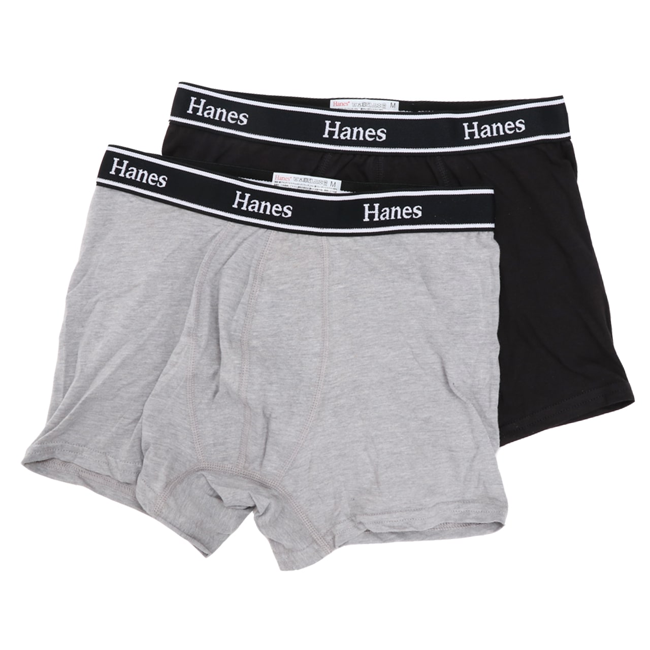 Hanes ボクサーパンツ メンズ 2枚組 ボクサーブリーフ 綿 ボクサー 前閉じ メンズ下着 コットンインナー ストレッチ アンダーウェア 男性下着 M～LL メンズインナー 快適インナー 男性パンツ シンプルボクサー スポーツインナー ヘインズ