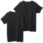メンズ インナー 2枚組 半袖丸首 シャツ 綿混 制菌加工 メッシュ クルーネック M L LL 肌着 下着 Tシャツ 男性 紳士 ニオイ対策 通気性 白 黒 ホワイト ブラック 快適 肌ざわり デイリー 普段使い 洗い替え まとめ買い 春夏 ベタつきにくい 汗対策