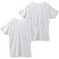 メンズ インナー 2枚組 半袖V首 シャツ 綿混 制菌加工 メッシュ Vネック M L LL 肌着 下着 Tシャツ 男性 紳士 ニオイ対策 通気性 白 黒 ホワイト ブラック 快適 肌ざわり デイリー 普段使い 洗い替え まとめ買い 春夏 ベタつきにくい 汗対策