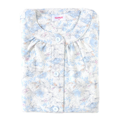 グンゼ ホットマジック 婦人 W保温 長袖 長パンツ パジャマ レディース S M L あったか 冬用 防寒 部屋着 ルームウェア セットアップ 上下セット 保温 発熱 快適 着心地 柔らかい シンプル 無地 ギフト プレゼント 冷え対策