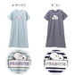 スヌーピー ルームワンピ　ワンピース 半袖 パジャマ 夏 大人 薄手 涼しい レディース M L LL snoopy ピーナッツ peanuts 薄手 部屋着 服 ルームウェア ホームウェア 快眠パジャマ 春 夏 ゆったり 可愛い おしゃれ 母の日 プレゼント ギフト