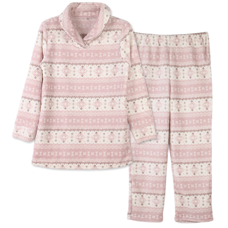 パジャマ もこもこ かわいい あったかい ルームウェア レディース 冬 ボーダー 部屋着 上下セット M L LL 長袖 セットアップ 冬用 あったか かわいい ゆったり ふんわり おしゃれ プレゼント ギフト ネイビー 紺 ピンク 寝間着 ソフトタッチ 軽量 暖か リラックスウェア