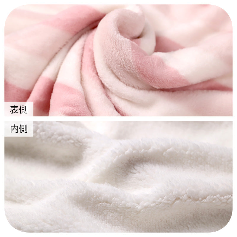 ふわもこ ブランケット ひざ掛け フリース 毛布 ポンチョ 肩掛け ボレロ スカート風 約70×100cm 防寒 軽量 柔らか あったか かわいい 使い分け 多機能 携帯用 コンパクト 巻きスカート ふわふわ もこもこ 冬 プレゼント ギフト ボーダー 小鳥 雪だるま ノルディック