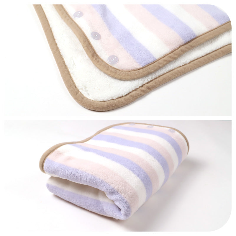 ふわもこ ブランケット ひざ掛け フリース 毛布 ポンチョ 肩掛け ボレロ スカート風 約70×100cm 防寒 軽量 柔らか あったか かわいい 使い分け 多機能 携帯用 コンパクト 巻きスカート ふわふわ もこもこ 冬 プレゼント ギフト ボーダー 小鳥 雪だるま ノルディック