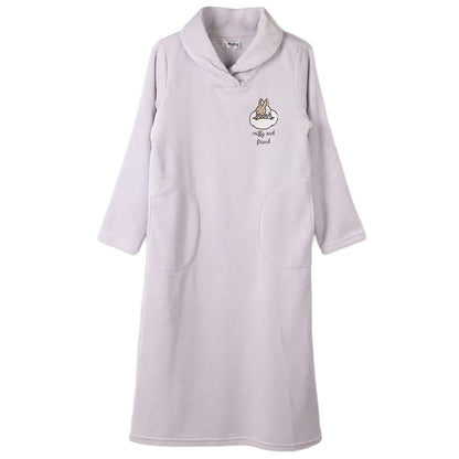 ミッフィー ワンピース レディース あったか パジャマ もこもこ かわいい あったかい ルームウェア M L LL ふわもこ miffy 部屋着 ふわふわ暖かい 防寒 キャラクター 大人女子 おしゃれ ルームワンピース ナイトウェア プレゼント ギフト 母の日