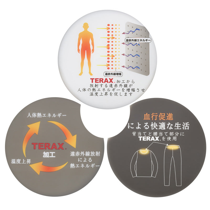 メンズ トレーナー ストレッチ ミニ裏毛 上下セット TERAX M L LL セットアップ スウェット 部屋着 ルームウェア ワンマイルウェア ジャージ ルームセット リラックスウェア 保温 温活 暖か あったか 防寒 冷え対策 秋冬 プレゼント ギフト
