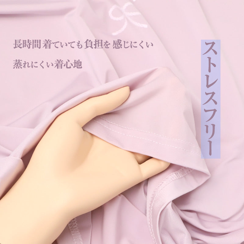 レディース ルームウェア 冷感 PCM 上下セット 半袖Tシャツ 半パンツ M L LL パジャマ 部屋着 夏 涼しい 接触冷感風 軽い 通気性 ストレッチ 動きやすい ひんやり 快適 セットアップ マリン柄 ヨット柄 夏用パジャマ おうち時間 ナイトウェア