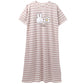 miffy ミッフィー レディース パジャマ ワンピース 半袖ワンピース 天竺 M L LL ルームウェア 部屋着 婦人 キャラクター ナイトウェア 寝巻き 春 夏 やわらか 綿混 かわいい ゆったり 快適 さらっと 軽い おしゃれ おうち時間 リラックスウェア