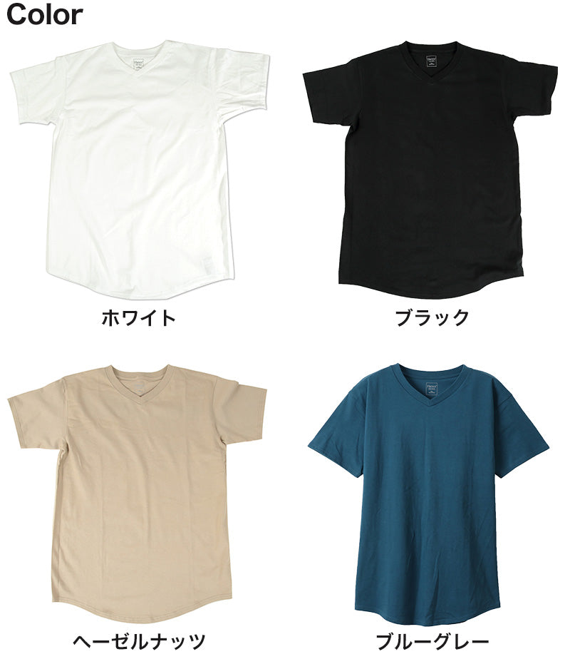 Hanes　Undies　ビッグTシャツ フリーサイズ(M-L) (レディース コットン Vネック ヘインズ) (在庫限り)