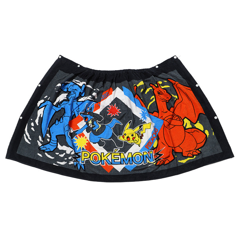ラップタオル 巻きタオル プールタオル キッズ キャラクター 綿100% 約60×115cm コットン まきまきタオル ビーチタオル 子供 男の子 女の子 水泳 スイミング お着替えタオル パウパトロール ポケモン ディズニー サンリオ トミカ プラレール