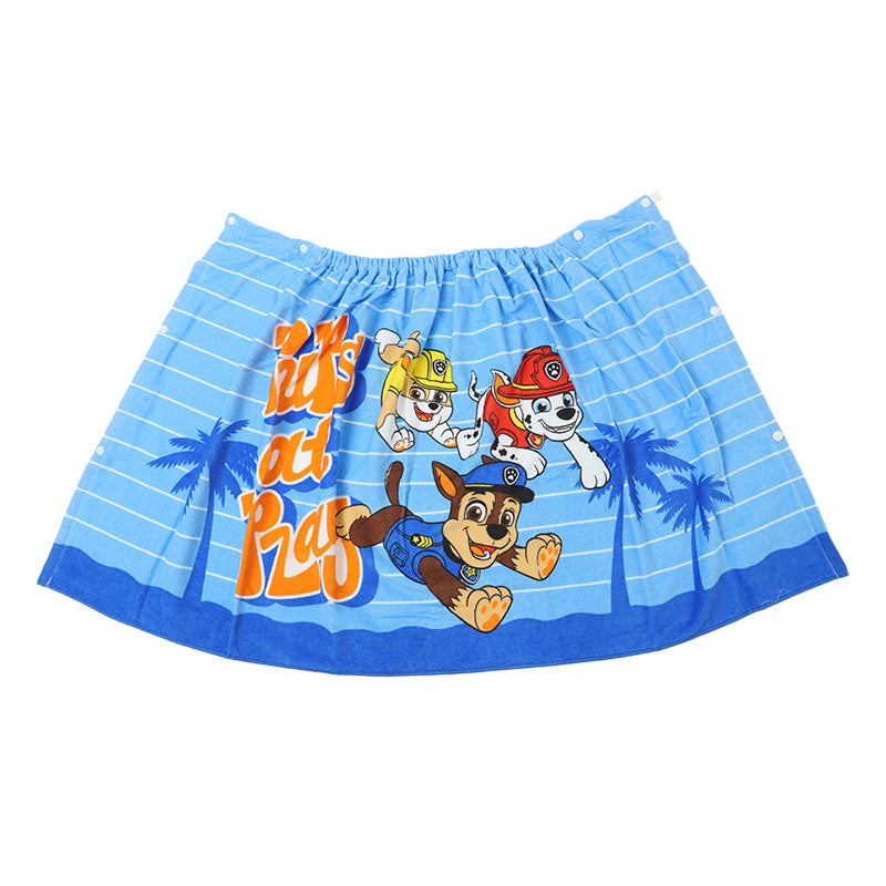 ラップタオル 巻きタオル プールタオル キッズ 巻タオル パウパトロール ポケモン ディズニープリンセス 約60×115cm ジュニア トーマス バスタオル プール 水泳 スイミング 海 海水浴 プール用品