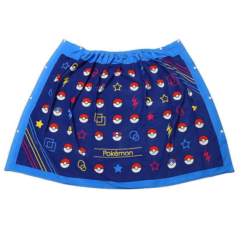 ラップタオル キッズ 巻きタオル 子供 プールタオル キャラクター 80cm 約80×120cm 綿100 コットン ビーチタオル まきまきタオル スイミング お着替えタオル ネームタグ フロントボタン 小学生 水泳 学校 プール 海 水遊び 吸水 男の子 女の子