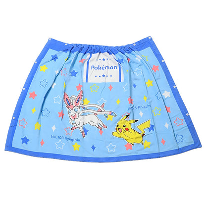 ラップタオル キッズ 巻きタオル 子供 プールタオル キャラクター 80cm 約80×120cm 綿100 コットン ビーチタオル まきまきタオル スイミング お着替えタオル ネームタグ フロントボタン 小学生 水泳 学校 プール 海 水遊び 吸水 男の子 女の子