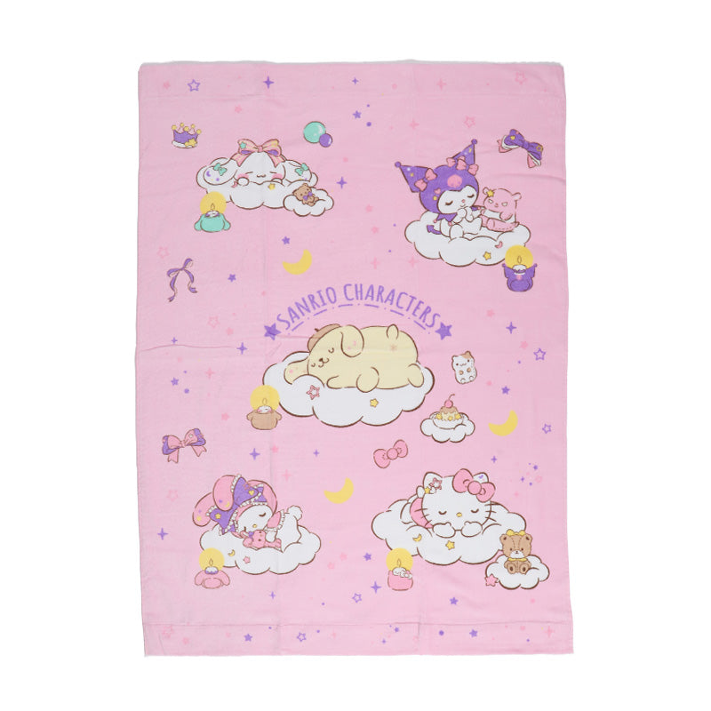 お昼寝タオル タオルケット 保育園 キャラクター 大判バスタオル 約85×115cm (お昼寝ケット バスタオル 大判 幼稚園 入園 入園準備 キャラクタータオル ベビーケット タオル キッズ ベビー)