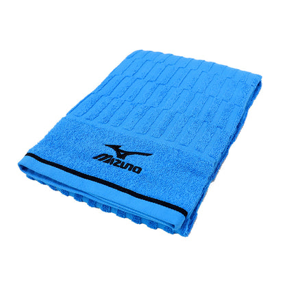 バスタオル ブランド タオル スポーツ ミズノ 綿100% 約60×120cm (大判タオル 風呂 部活 卒業祝い 入学祝い 贈り物 ロゴ スポーツブランド) (在庫限り)