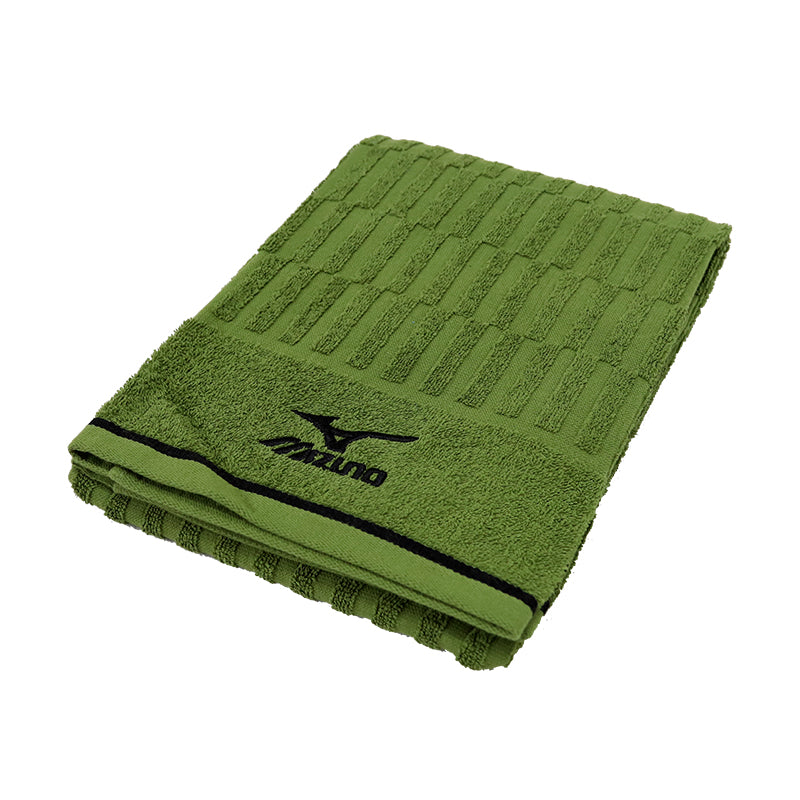 バスタオル ブランド タオル スポーツ ミズノ 綿100% 約60×120cm (大判タオル 風呂 部活 卒業祝い 入学祝い 贈り物 ロゴ スポーツブランド) (在庫限り)