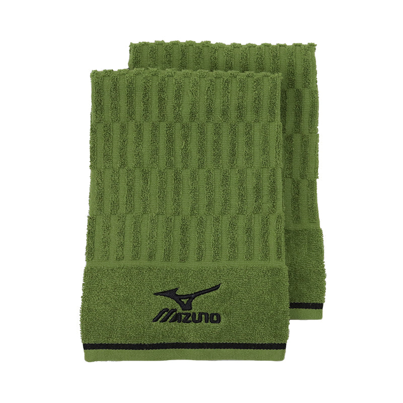 フェイスタオル ブランド タオル スポーツ ミズノ 綿100% 約34×75cm (スポーツタオル 部活 卒業祝い 入学祝い 贈り物 ロゴ スポーツブランド) (在庫限り)