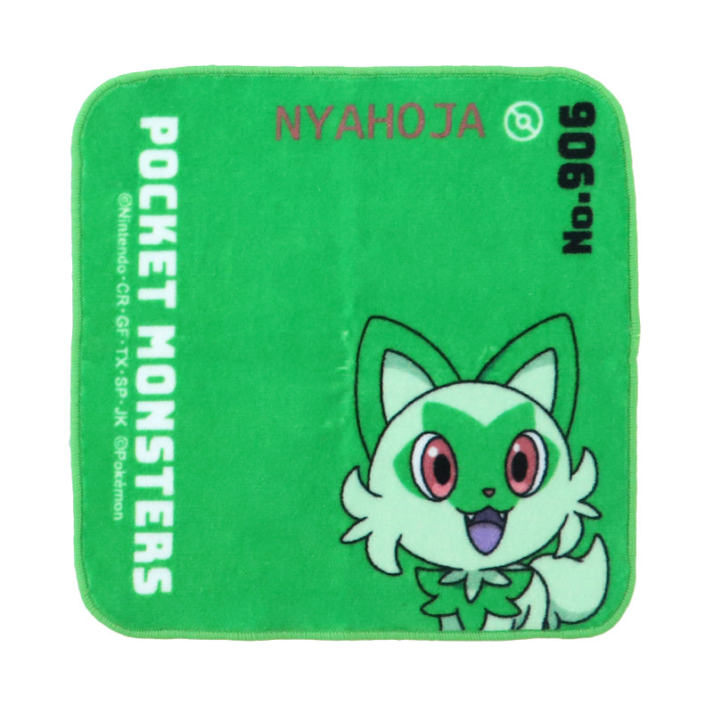 ハンドタオル タオル ポケモン ハンカチ キャラクター キッズ 子供 保育園 幼稚園 小学生 約20×20cm 景品 ギフト 粗品 プチハンドタオル ウォッシュタオル おしぼりタオル 子供用タオル 入園