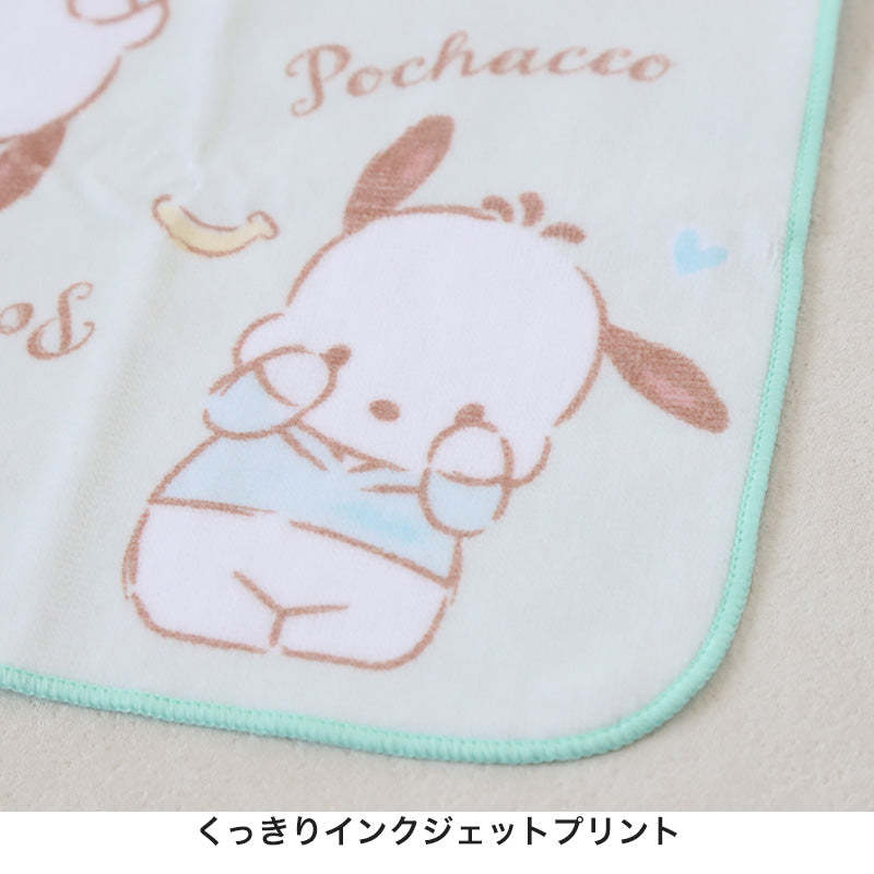 ハンドタオル タオル サンリオ ハンカチ キャラクター キッズ 子供 保育園 幼稚園 小学生 約20×20cm 景品 ギフト 粗品 プチハンドタオル ウォッシュタオル おしぼりタオル 子供用タオル 入園