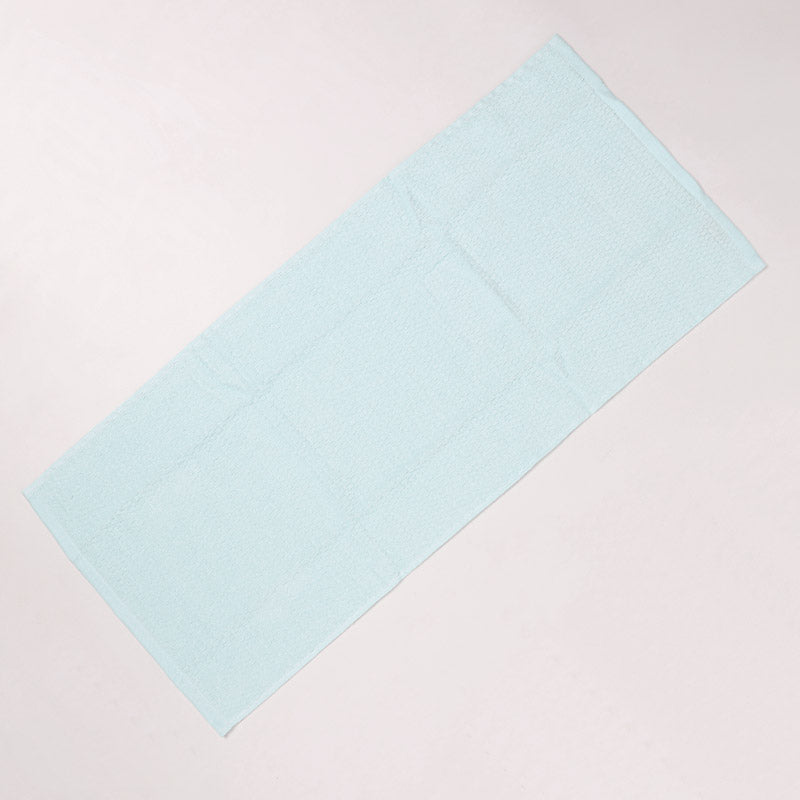 フェイスタオル 2枚組 タオル 綿100% ふわふわ 肌にやさしい 敏感肌 無撚糸 約34×80cm コットン100% 無地 無撚糸タオル